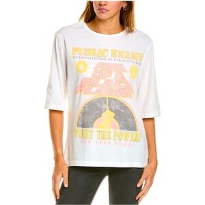 Recycled Karma Public Enemy 1990 Tour Fight the Power Graphic Tee Size Large